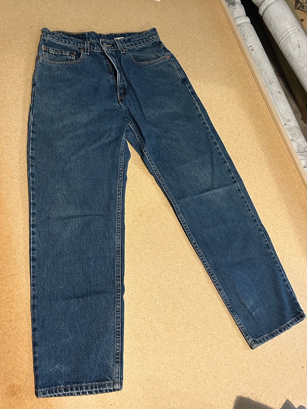 Levi's Men's Dark Blue Straight Jeans